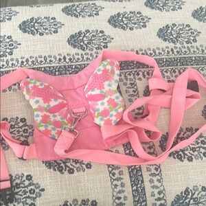 Pink Butterfly Kids Walking Harness